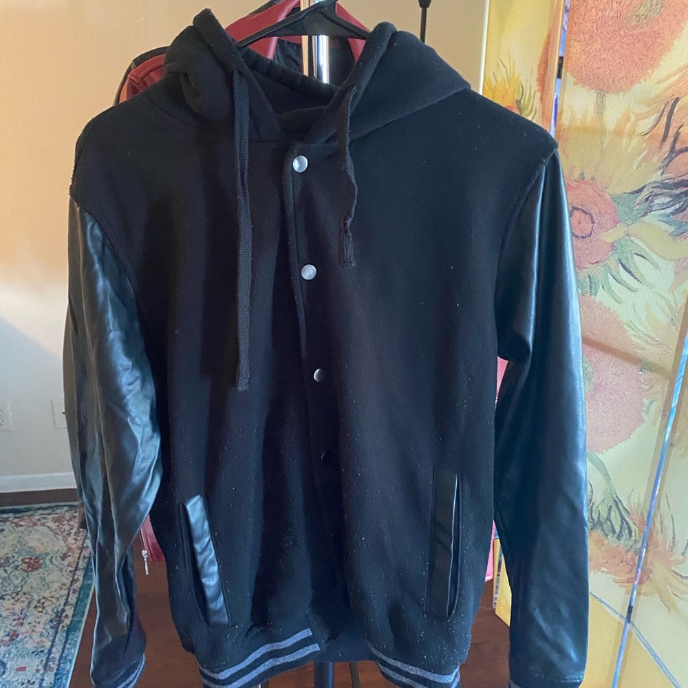 black sweater - jacket